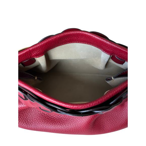 Chloe | NWT Darryl Clutch Smoked Red w/Dust Bag - Picture 8 of 10